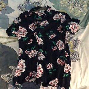 Floral button down